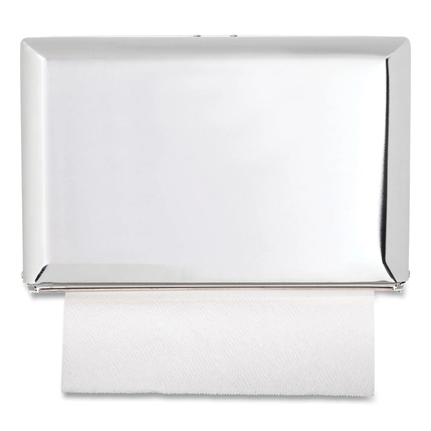 San Jamar Singlefold Paper Towel Dispenser, 10.75 x 6 x 7.5, Chrome