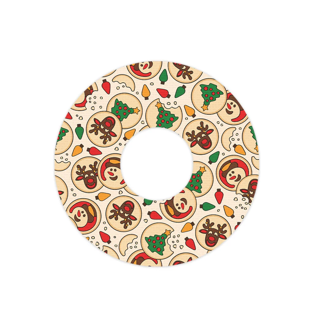Santa's Cookies FreeStyle Libre 3 Plus & LingoPatch Tape - Pump Peelz