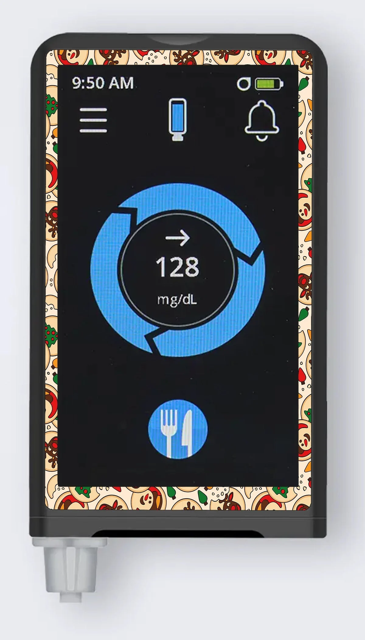 Santa's Cookies Sticker for the Beta Bionics iLet – Pump Peelz