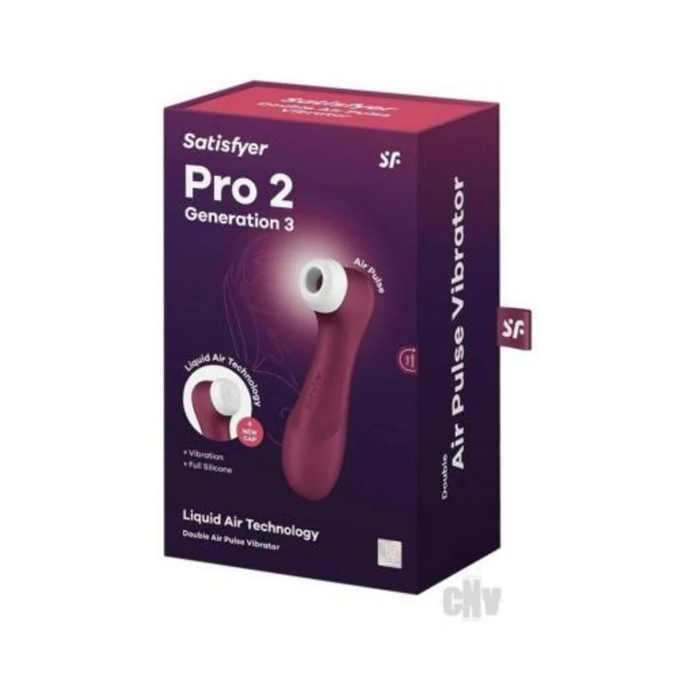 Satisfyer Pro 2 Generation 3 Wine Red (net)
