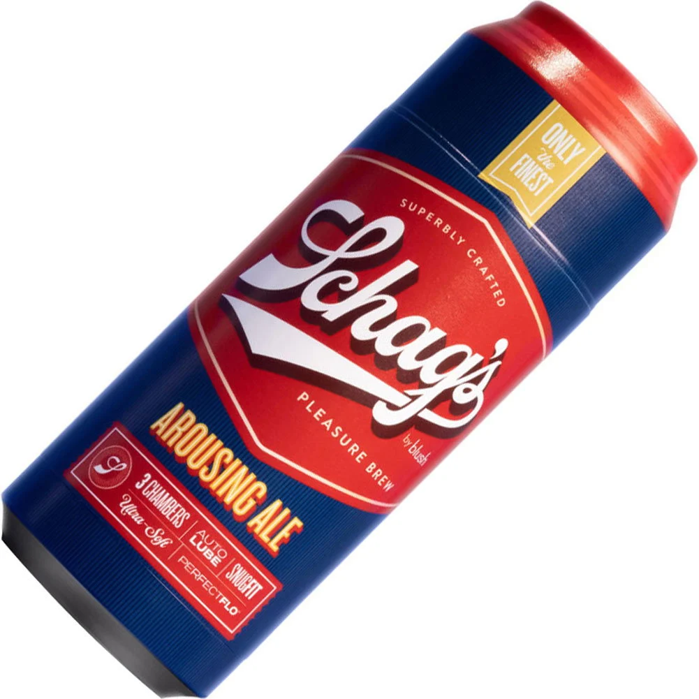 Schags Self-Lubricating Male Stroker, Arousing Ale