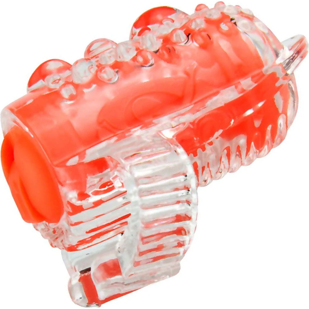 Screaming O ColorPoP Quickie LingO Vibrating Tongue Ring, Orange