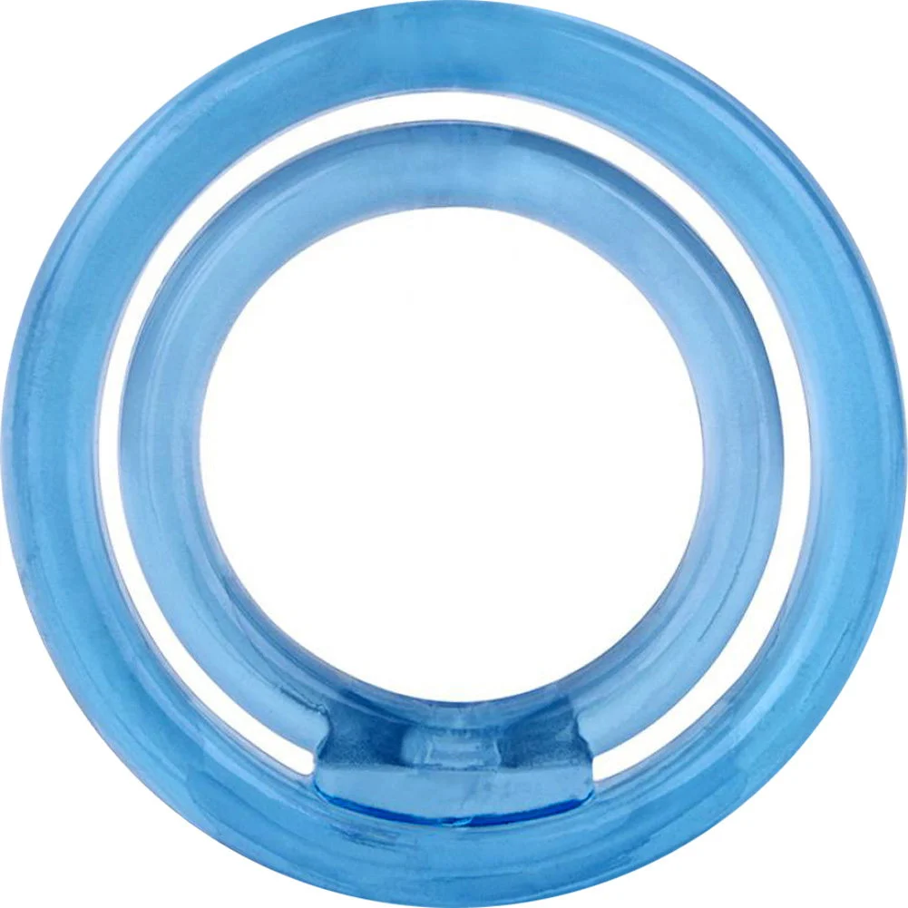 Screaming O RingO 2 Double Penis Ring, One Size, Blue