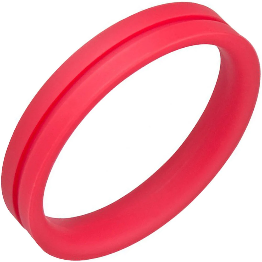 Screaming O RingO Pro Silicone Penis Ring, 1.88", Red