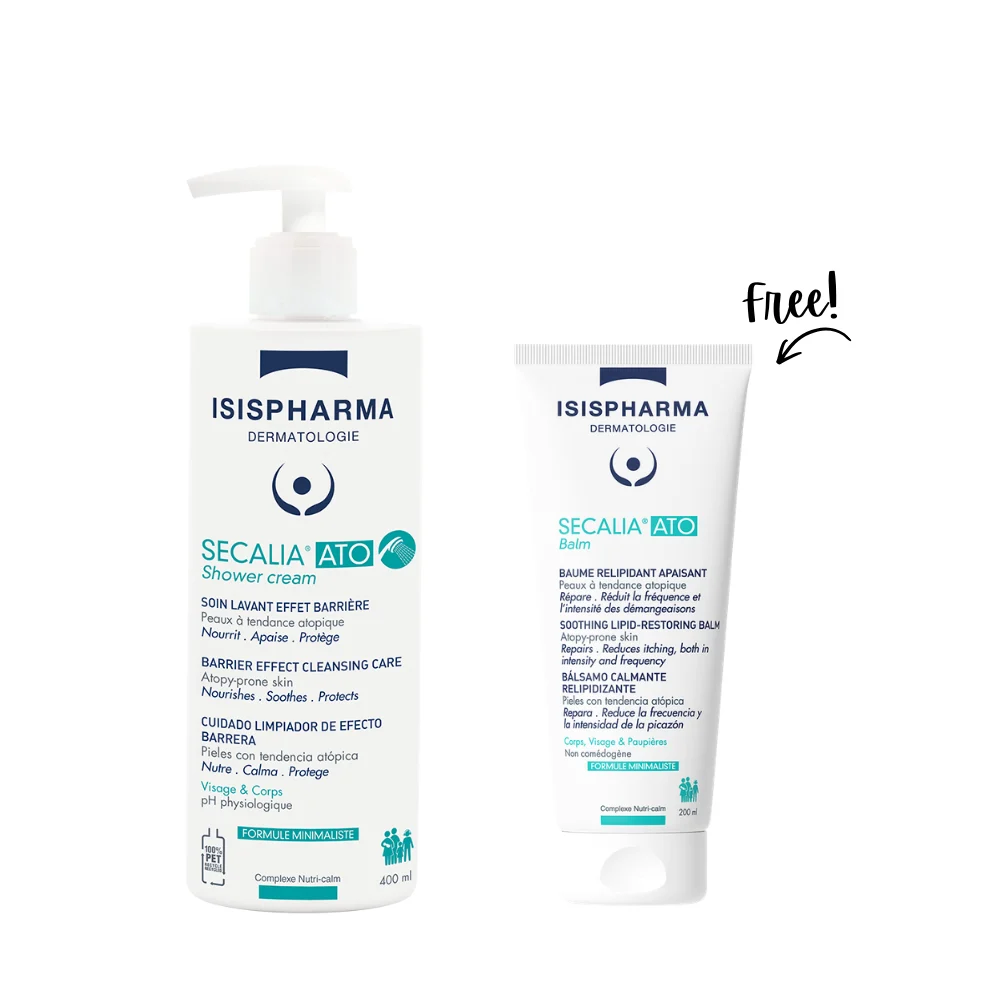 Secalia Ato Shower Cream + Secalia Ato Balm for Free