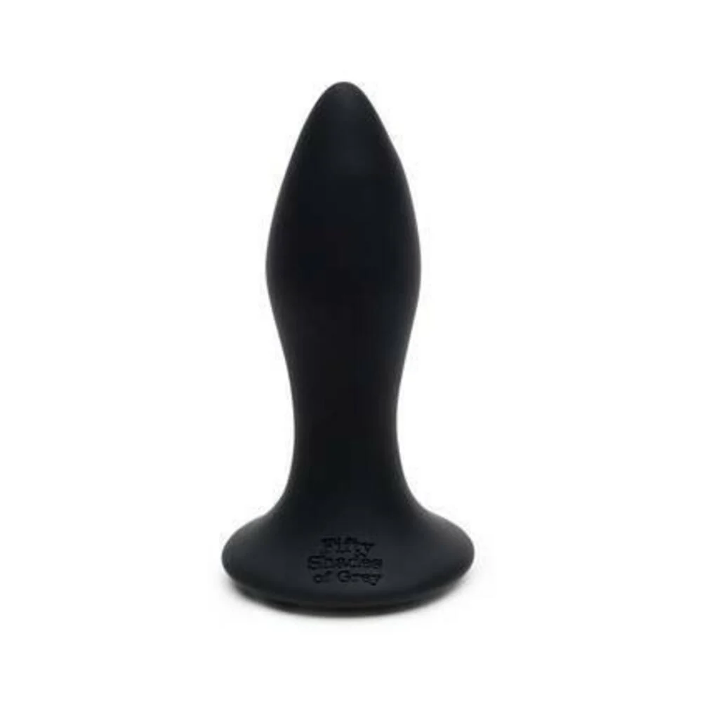 Sensation Rechargeable Vibrating Butt Plug Black