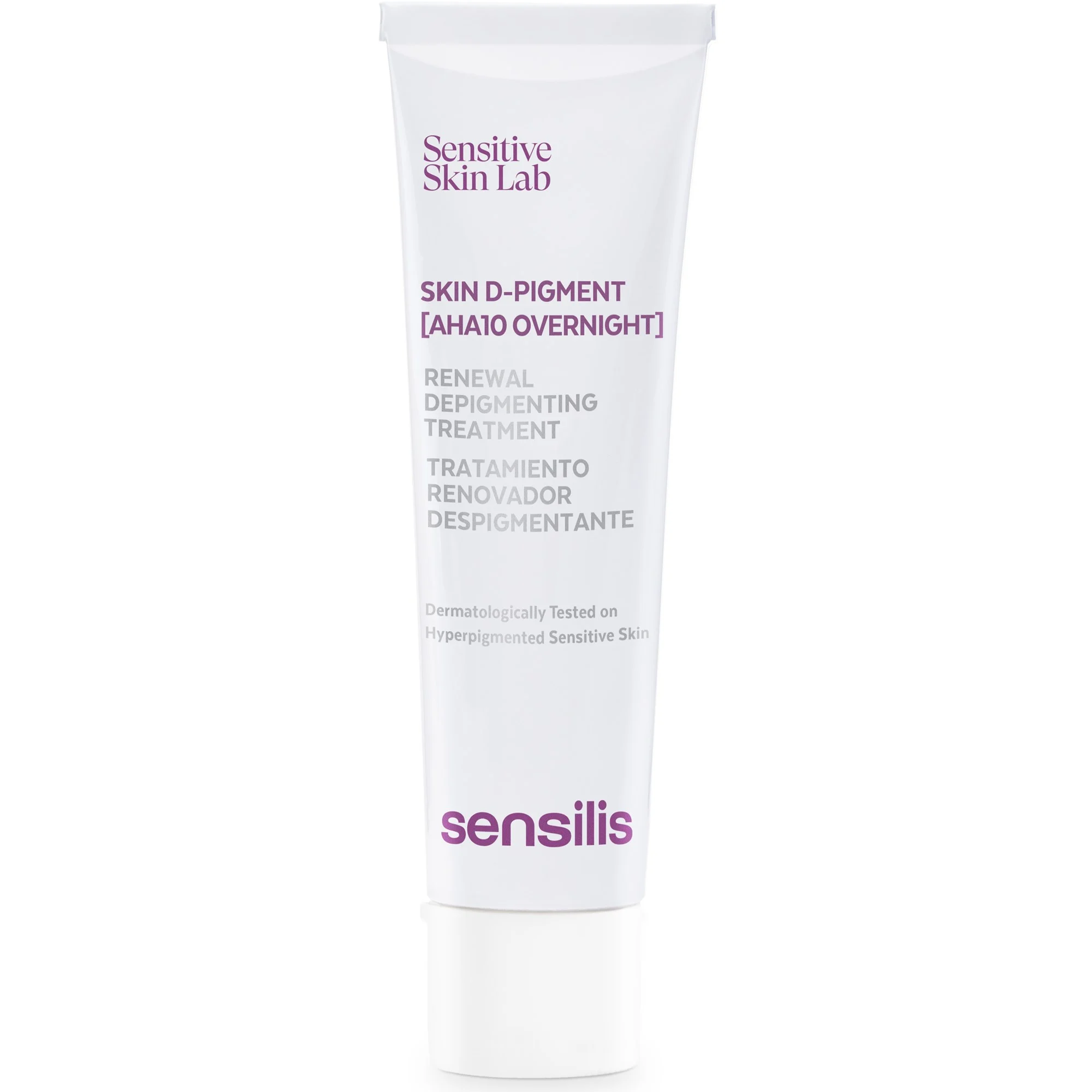 Sensilis Skin D-Pigment [AHA10 Overnight] Depigmenting Treatment