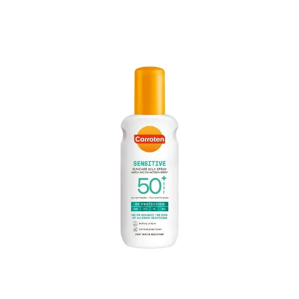 Sensitive Suncare Milk Spray 4D Protection SPF50+, 200 ML