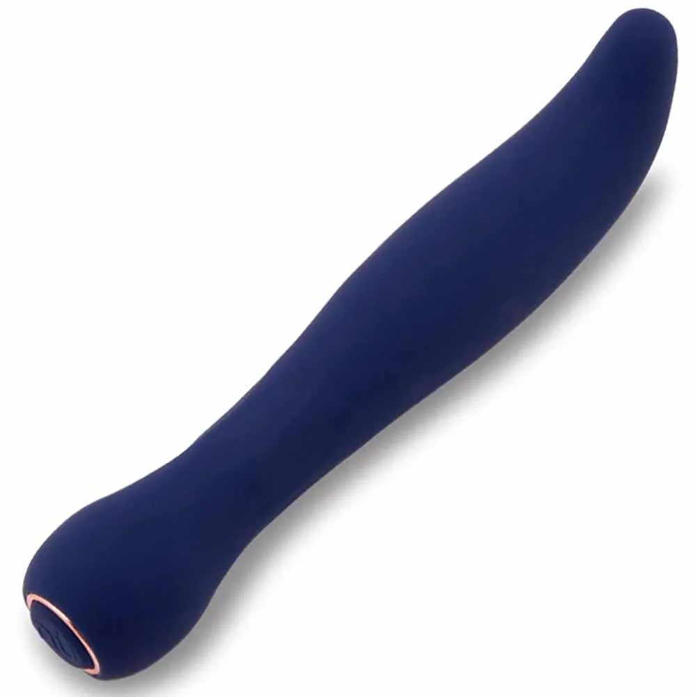 Sensuelle Baelii G-Spot 20 Function Power Flex Vibrator, 6", Navy Blue