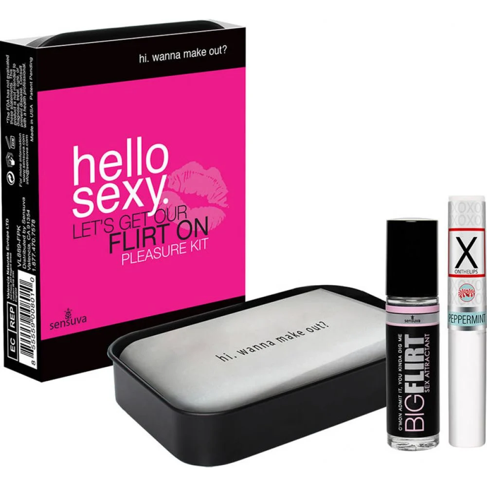 Sensuva Hello Sexy Lets Get Our Flirt On Pleasure Kit