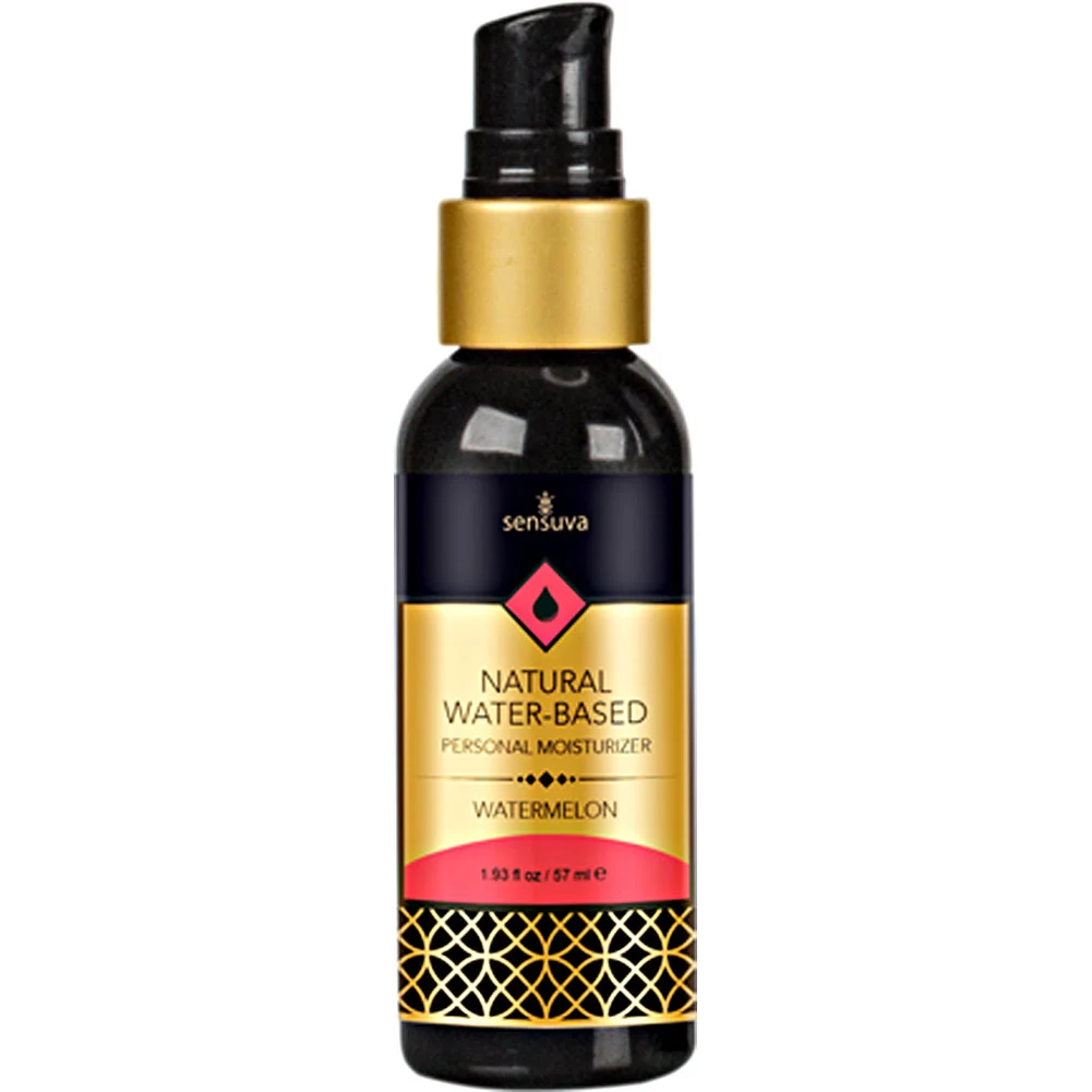 Sensuva Natural Water-Based Personal Moisturizer, 1.93 fl.oz (57 mL), Watermelon