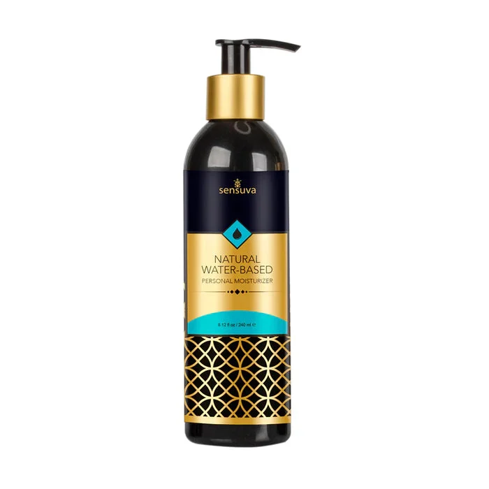 Sensuva Natural Water-based Personal Moisturizer 8 Fl. Oz. Bottle
