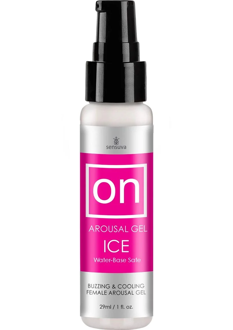 Sensuva On Arousal Gel Ice Water Base Buzzing and Cooling Female Gel