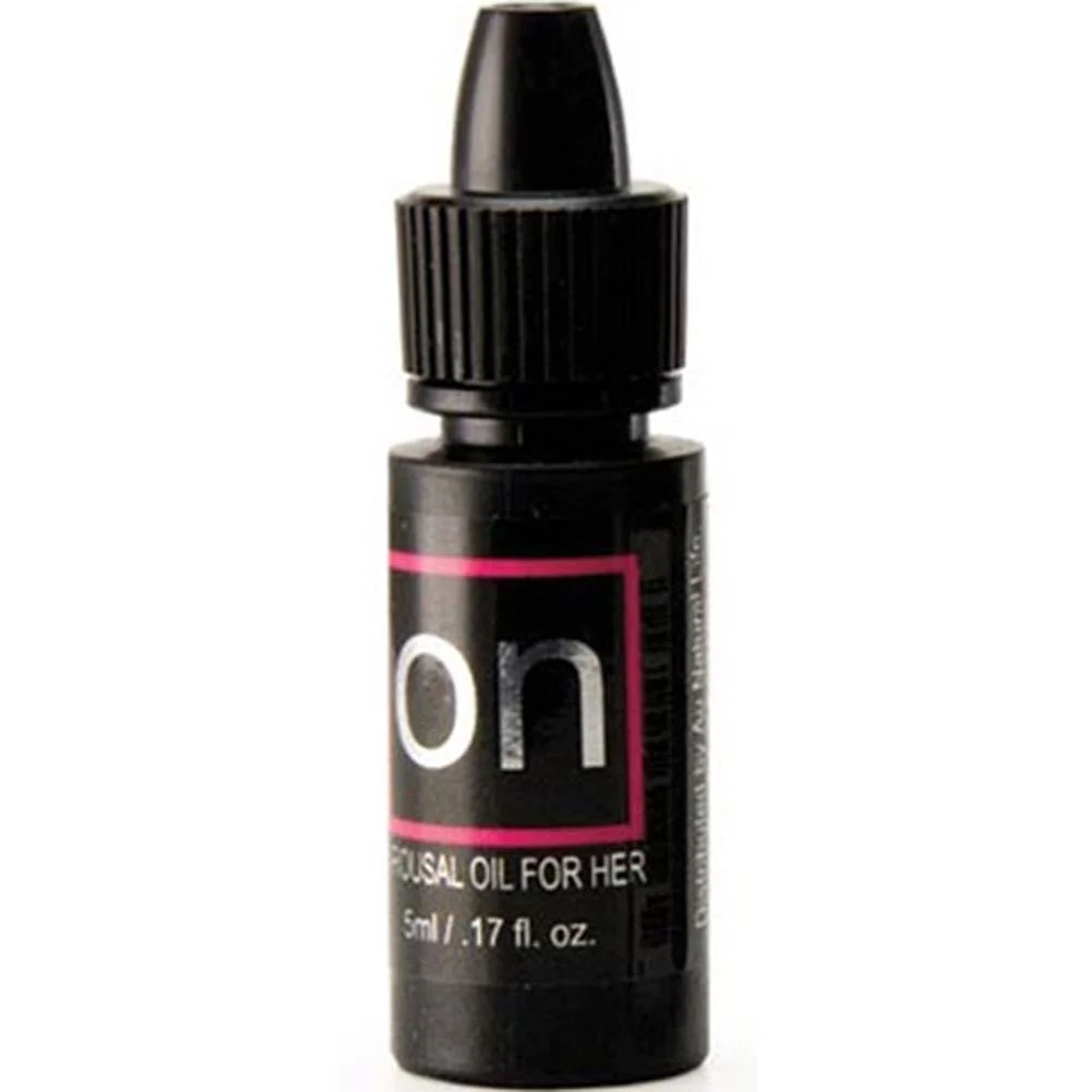 Sensuva ON Natural Arousal Oil for Her, 0.17 fl.oz (5 mL), Original