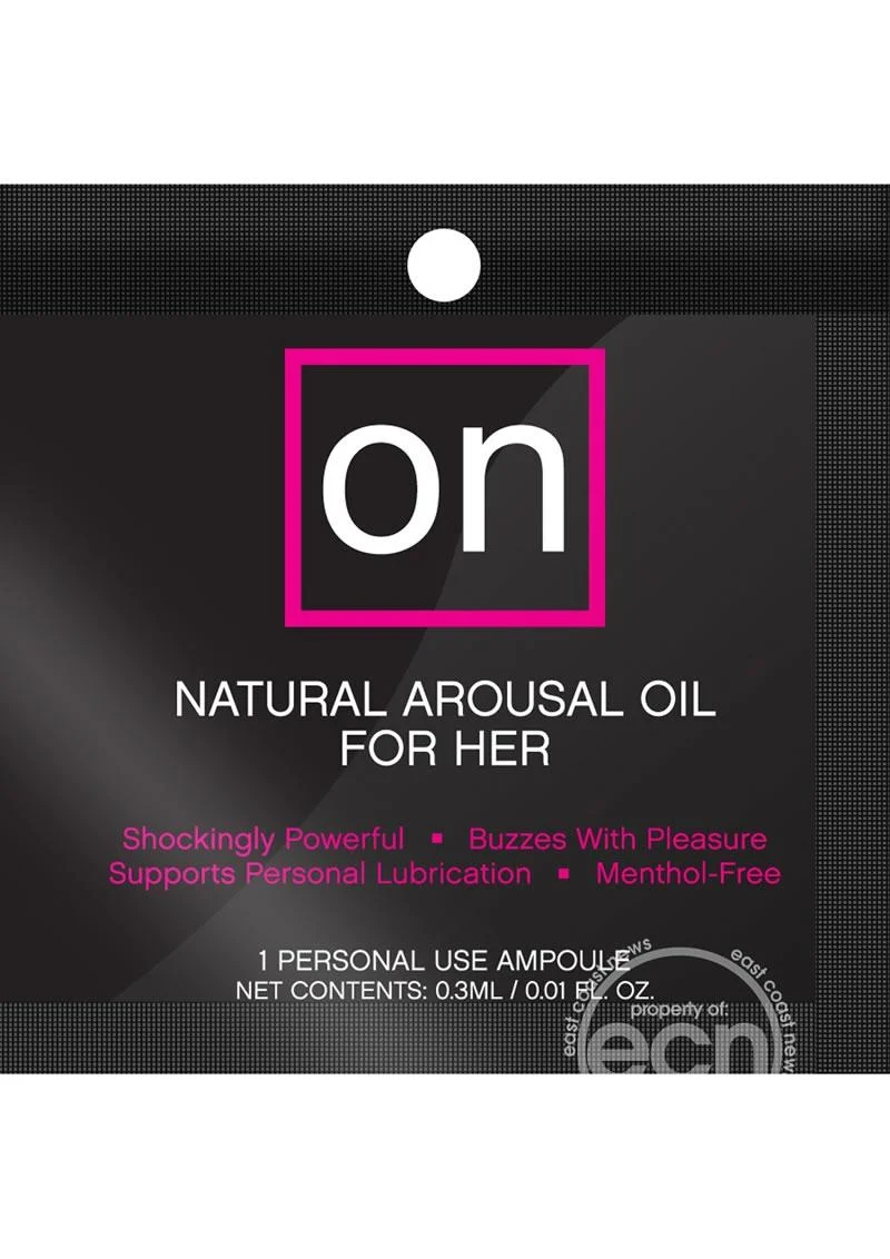 Sensuva On Natural Arousal Oil For Her .3ml Fishbowl