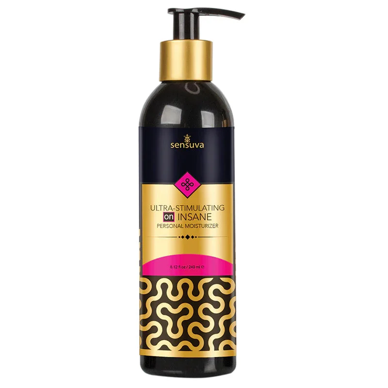 Sensuva Ultra-stimulating On Insane Personal Moisturizer 8 Fl. Oz. Bottle