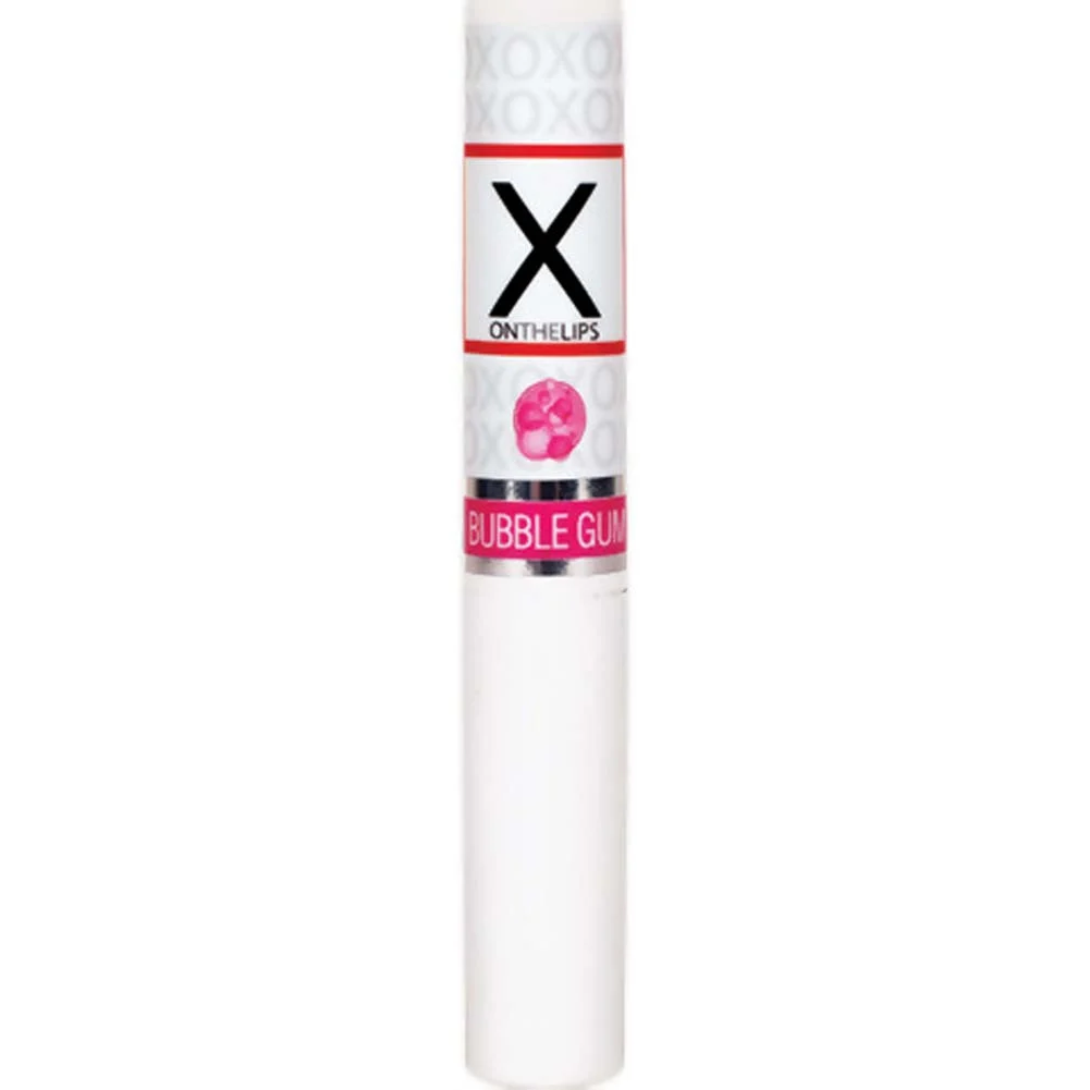 Sensuva X ON the Lips Buzzing Lip Balm, 0.075 fl.oz (2 mL), Bubblegum