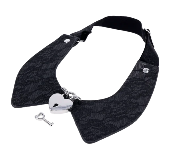SEX AND MISCHIEF HEARTBOUND LACE DAY COLLAR