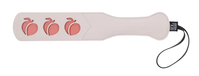 SEX AND MISCHIEF PEACHES AND CREAME CHAIN IMPRESSIONS PADDLE