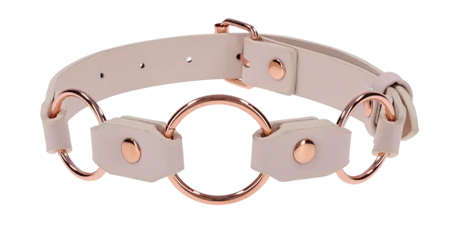 SEX AND MISCHIEF PEACHES AND CREAME RING DAY COLLAR
