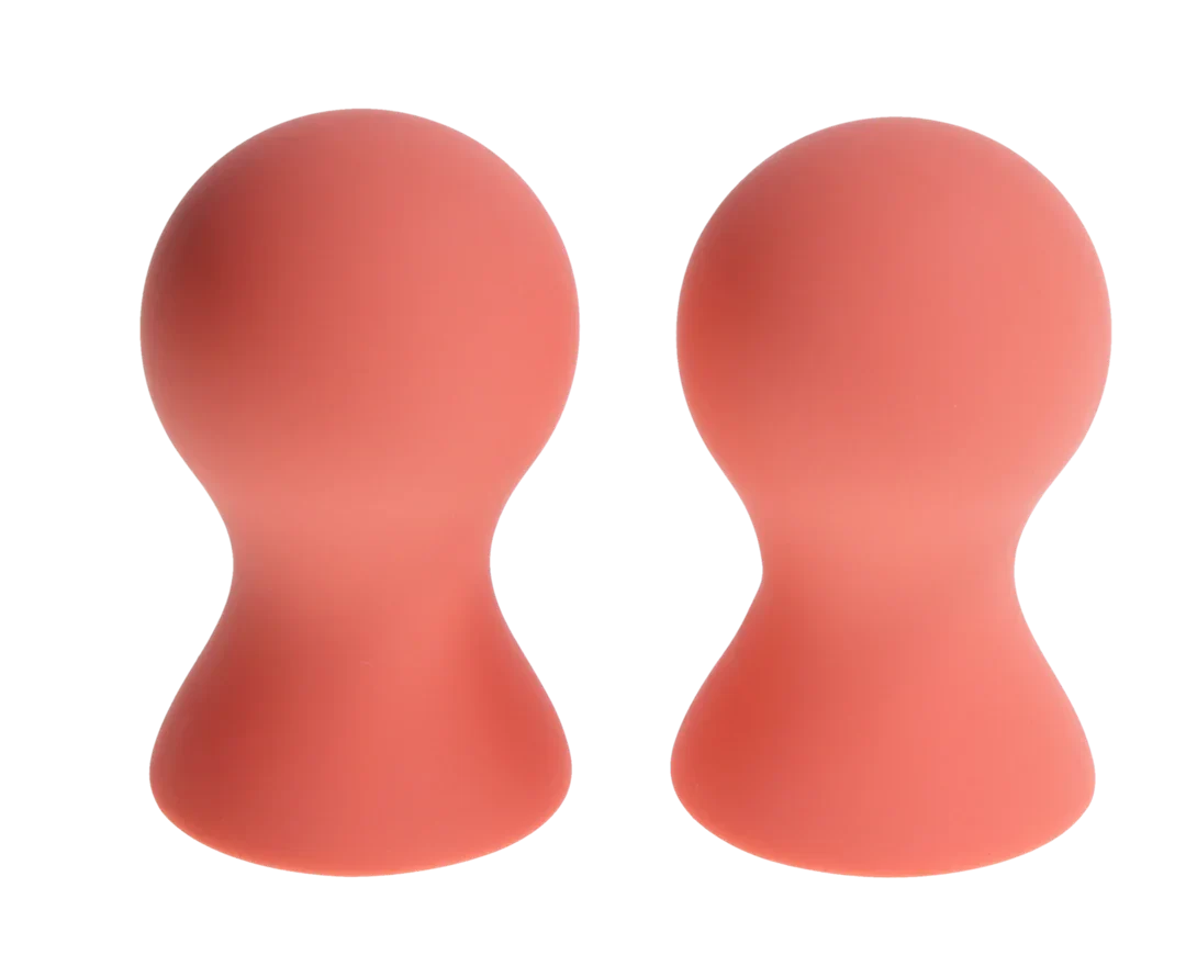 SEX AND MISCHIEF PEACHES AND CREAME SILICONE NIPPLE SUCKERS