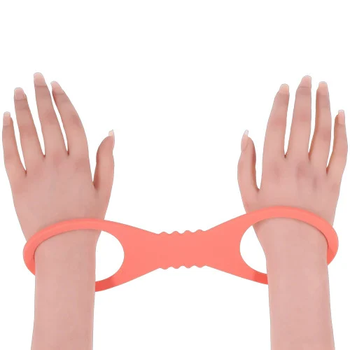 Sex & Mischief Peaches N Creame Silicone Cuffs