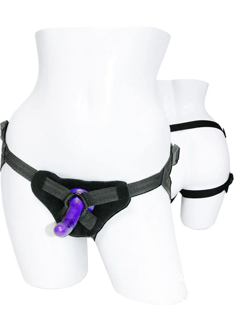 Sex & Mischief Strap-on & Silicone Dildo Kit