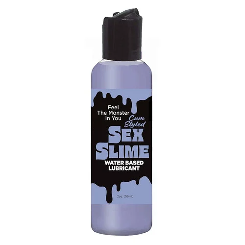 Sex Slime Opaque Colored Cum Style Water Based Lubricant