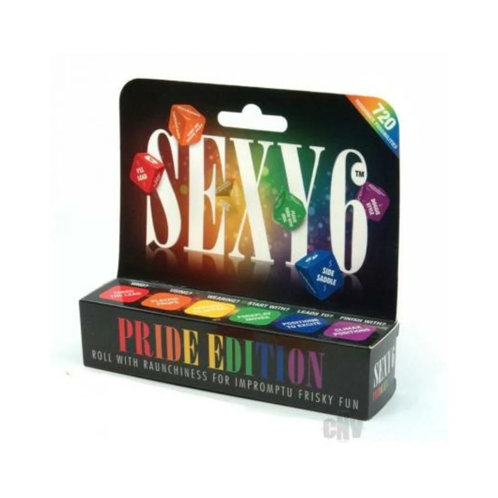 Sexy 6 Pride Edition Dice Game