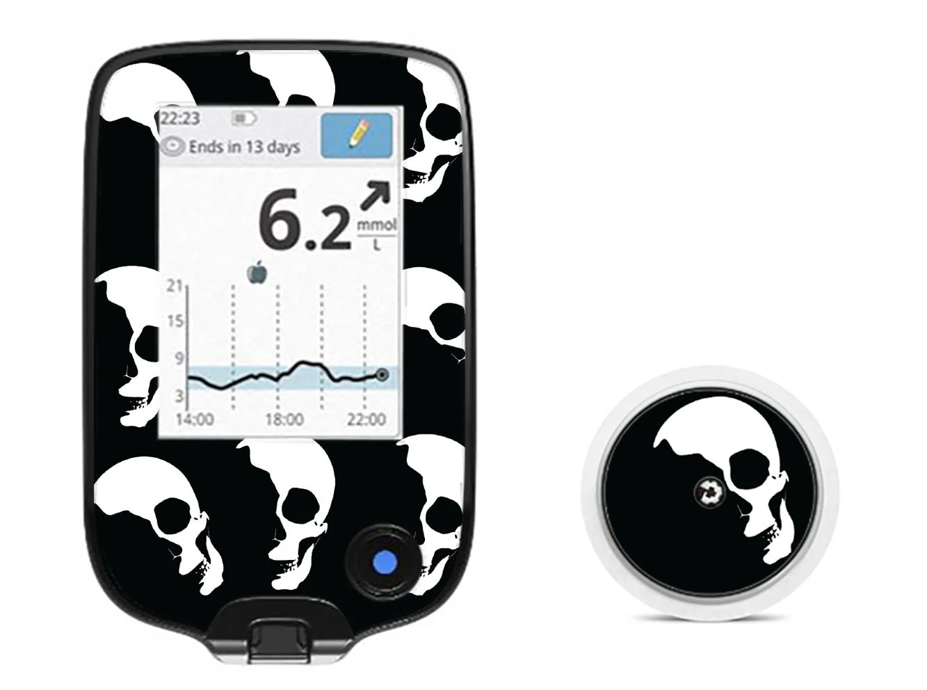 Shadow Skulls Freestyle Libre 2