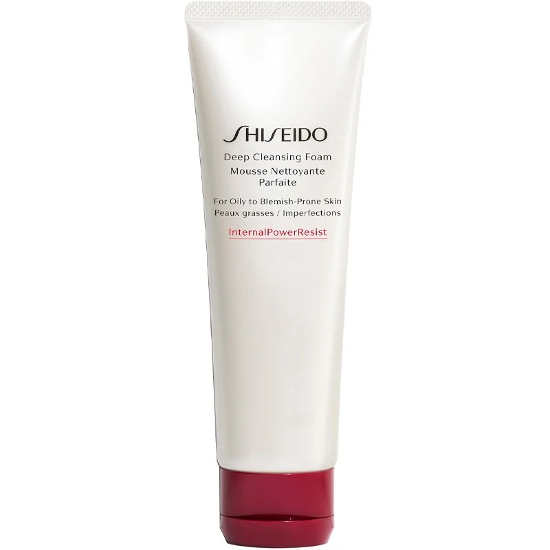 Shiseido Deep Cleansing Foam for Oily to Blemish-Prone Skin