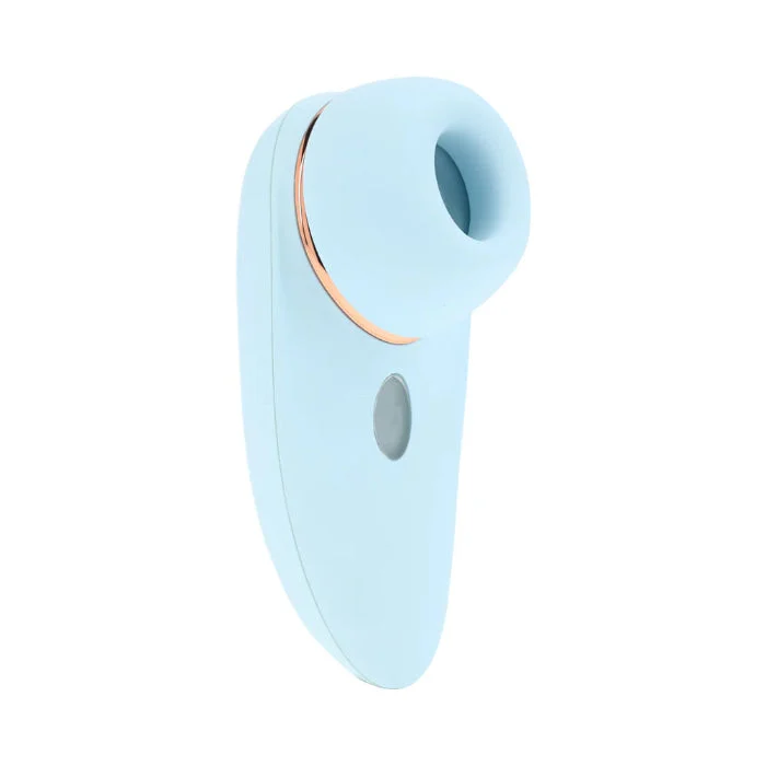 Shots LoveLine Aurie AirTapTech Rechargeable Sucking and Tapping Vibrator With Two Interchangeable Heads