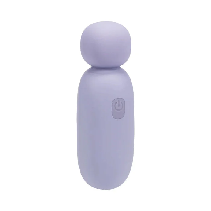 Shots LoveLine Mochi Silicone Rechargeable Waterproof Mini Wand Vibrator With Chunky Handle