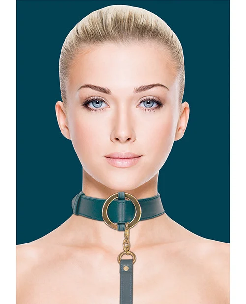 Shots Ouch! Halo Collar with Leash Set