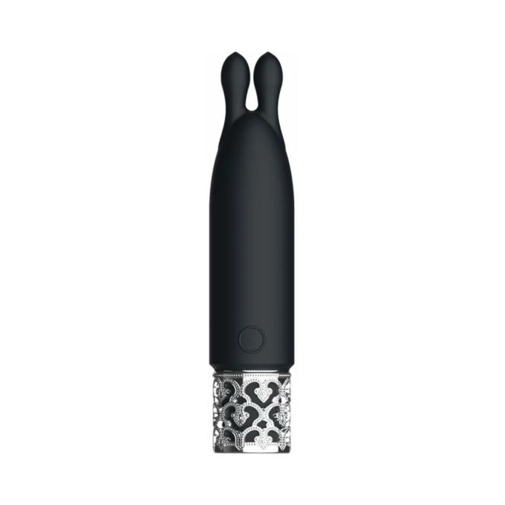 Shots Royal Gems Twinkle Rechargeable Silicone Bullet Vibrator With Ears