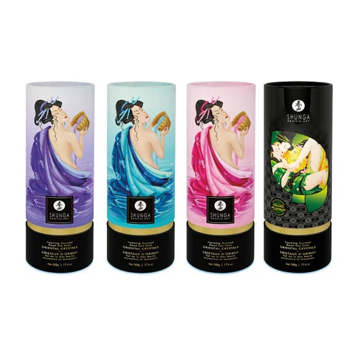 Shunga Erotic Art Foaming Scented Dead Sea Salts Oriental Crystals