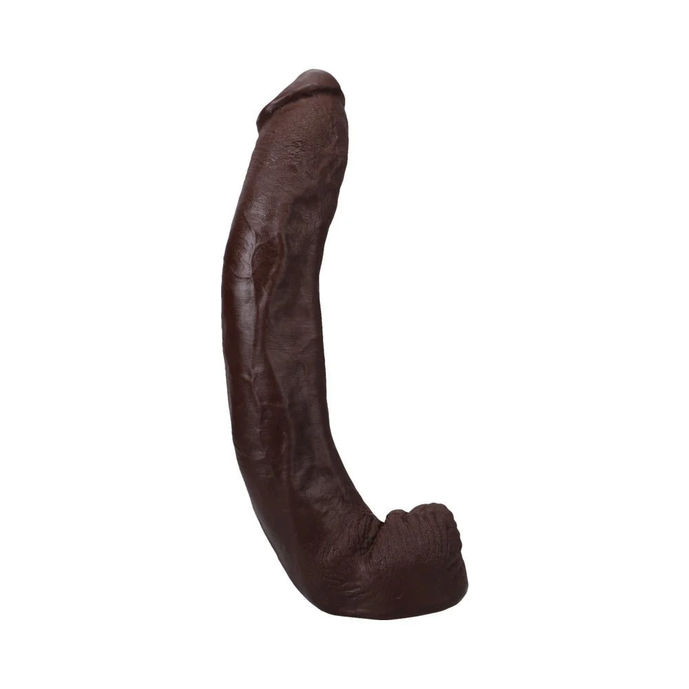 Signature Cocks Dredd Ultraskyn Cock With Removable Vac-u-lock Suction Cup 13.5in Chocolate