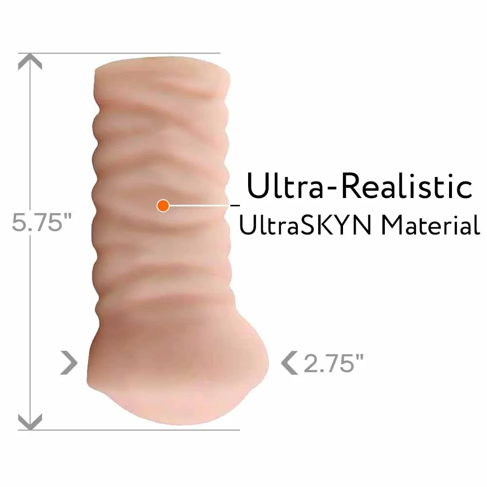 Signature Strokers Ultraskyn Pocket Masturbator, Vagina, Adira Allure