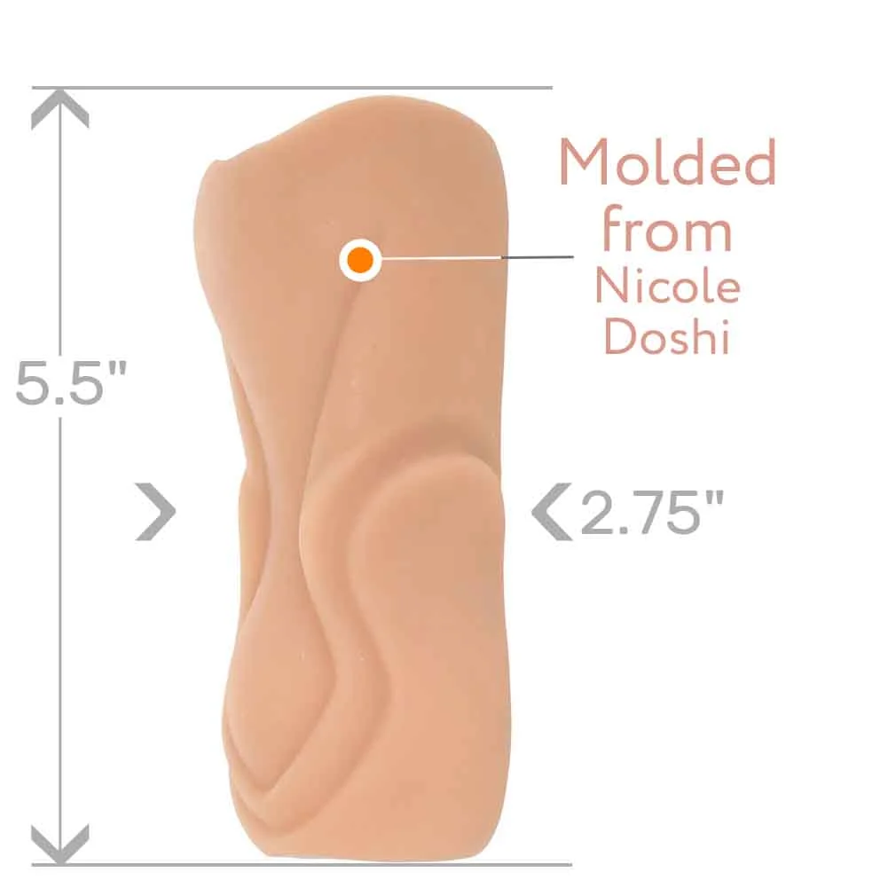 Signature Strokers Ultraskyn Pocket Masturbator, Vagina, Nicole Doshi
