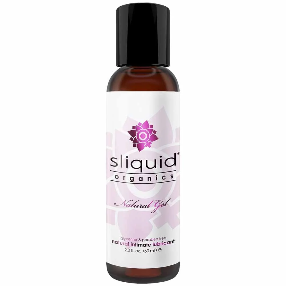 Sliquid Organics Natural Water Based Lubricating Gel, 2 fl.oz (60 mL)
