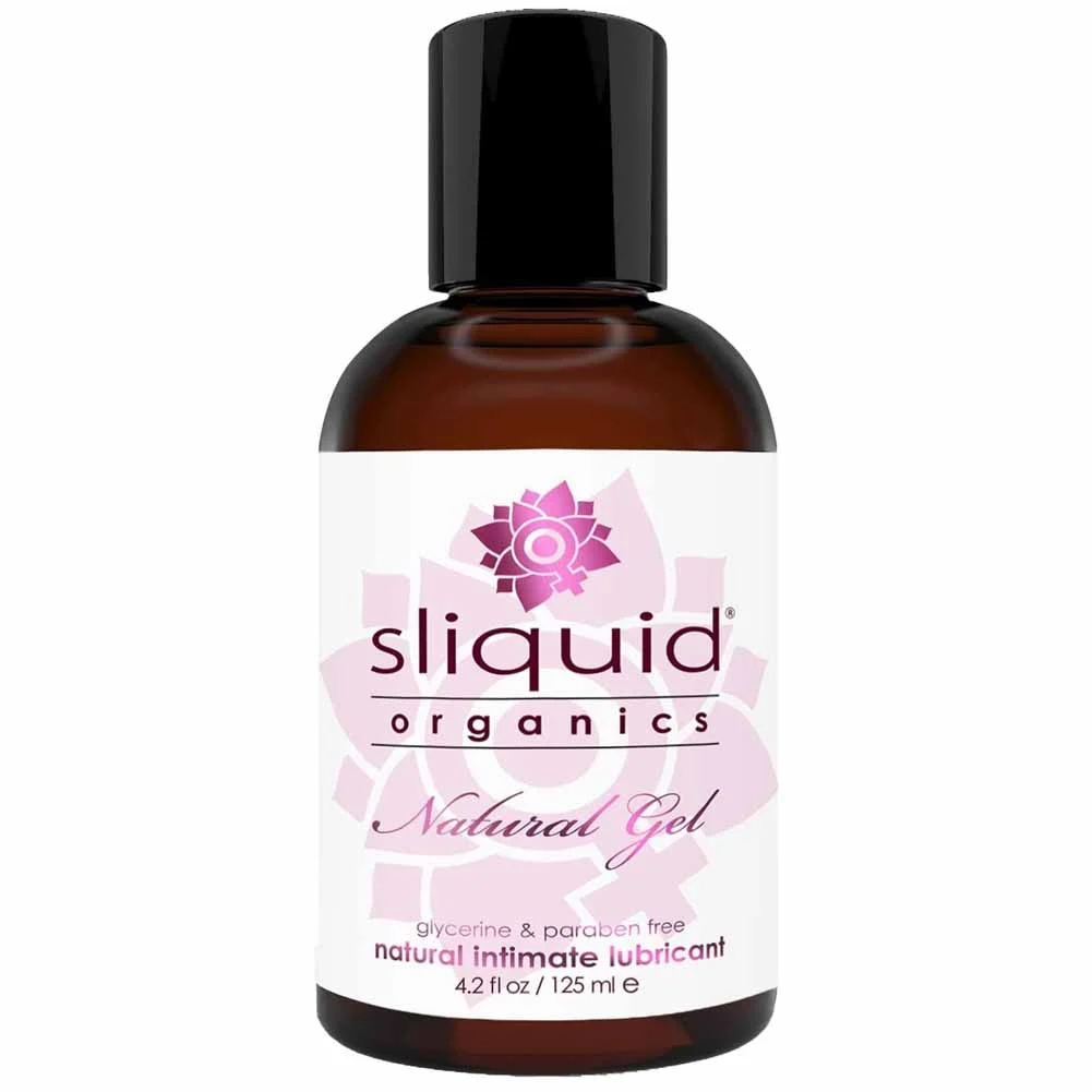 Sliquid Organics Natural Water Based Lubricating Gel, 4.2 fl.oz (125 mL)