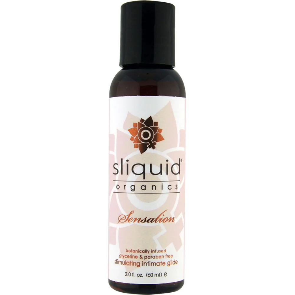 Sliquid Organics Sensation Glycerine Free Stimulating Glide, 2 fl.oz (60 mL)