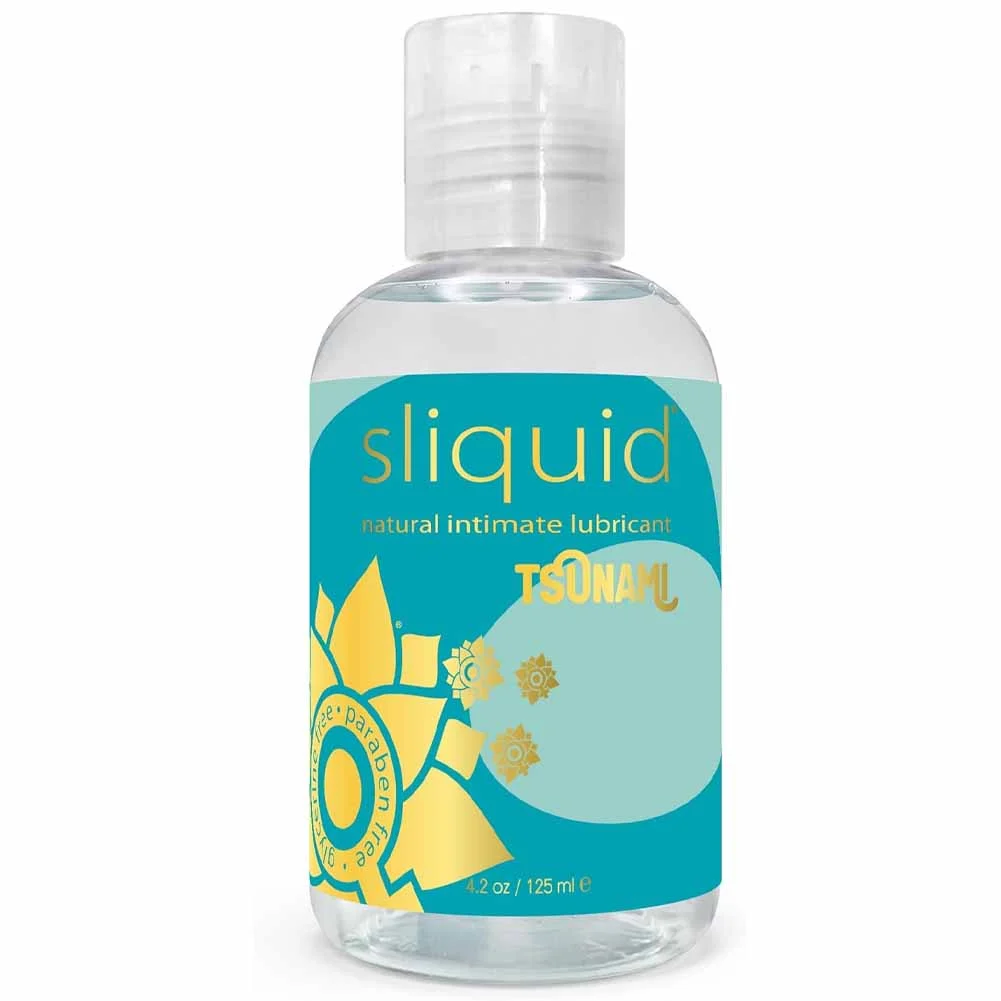 Sliquid Tsunami Water-Based Gel Lubricant, 4.2 fl.oz (125 mL)