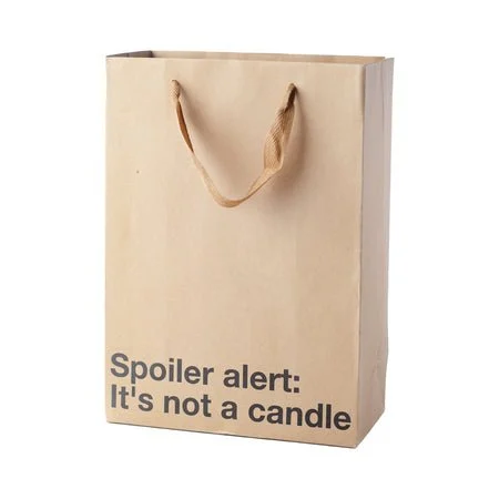Snarky Gift Bags Not A Candle 3pk