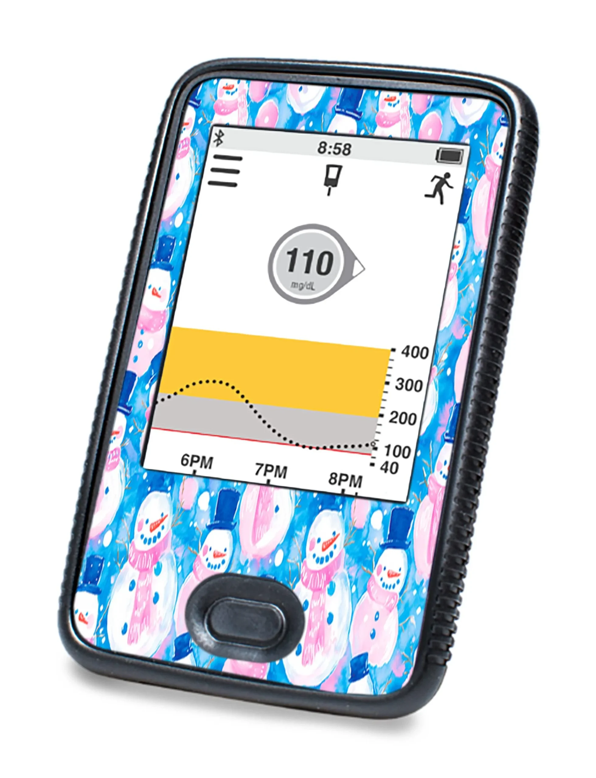Snowman Sticker for DEXCOM G6 Touchscreen Receiver