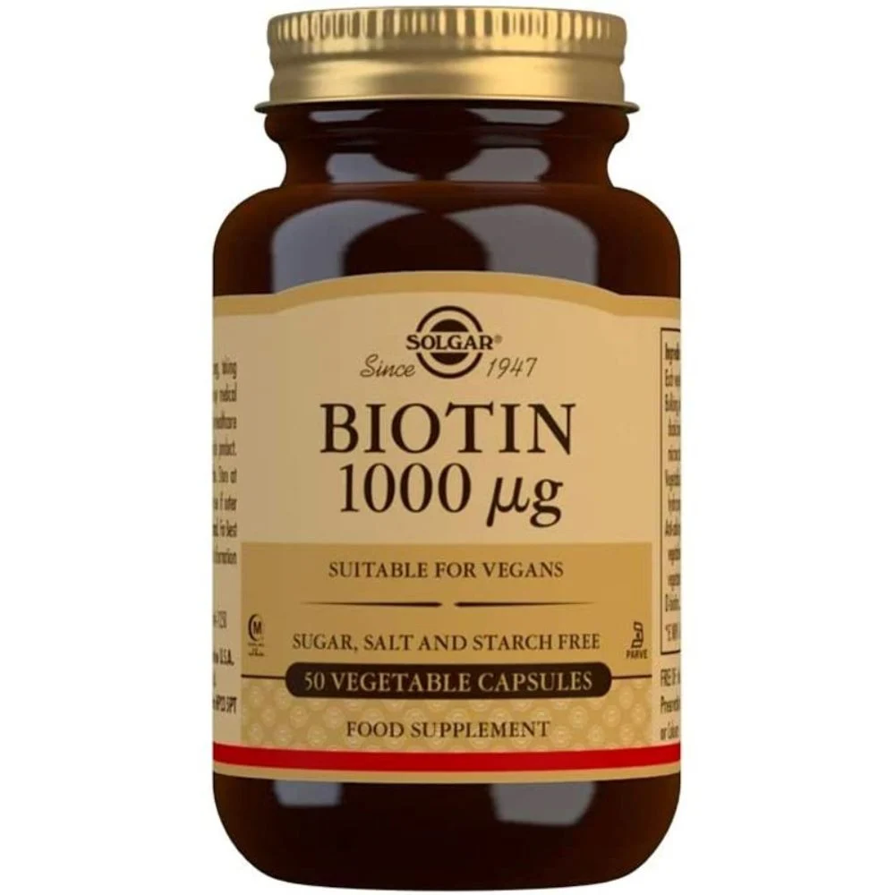 Solgar Biotin Food Supplement