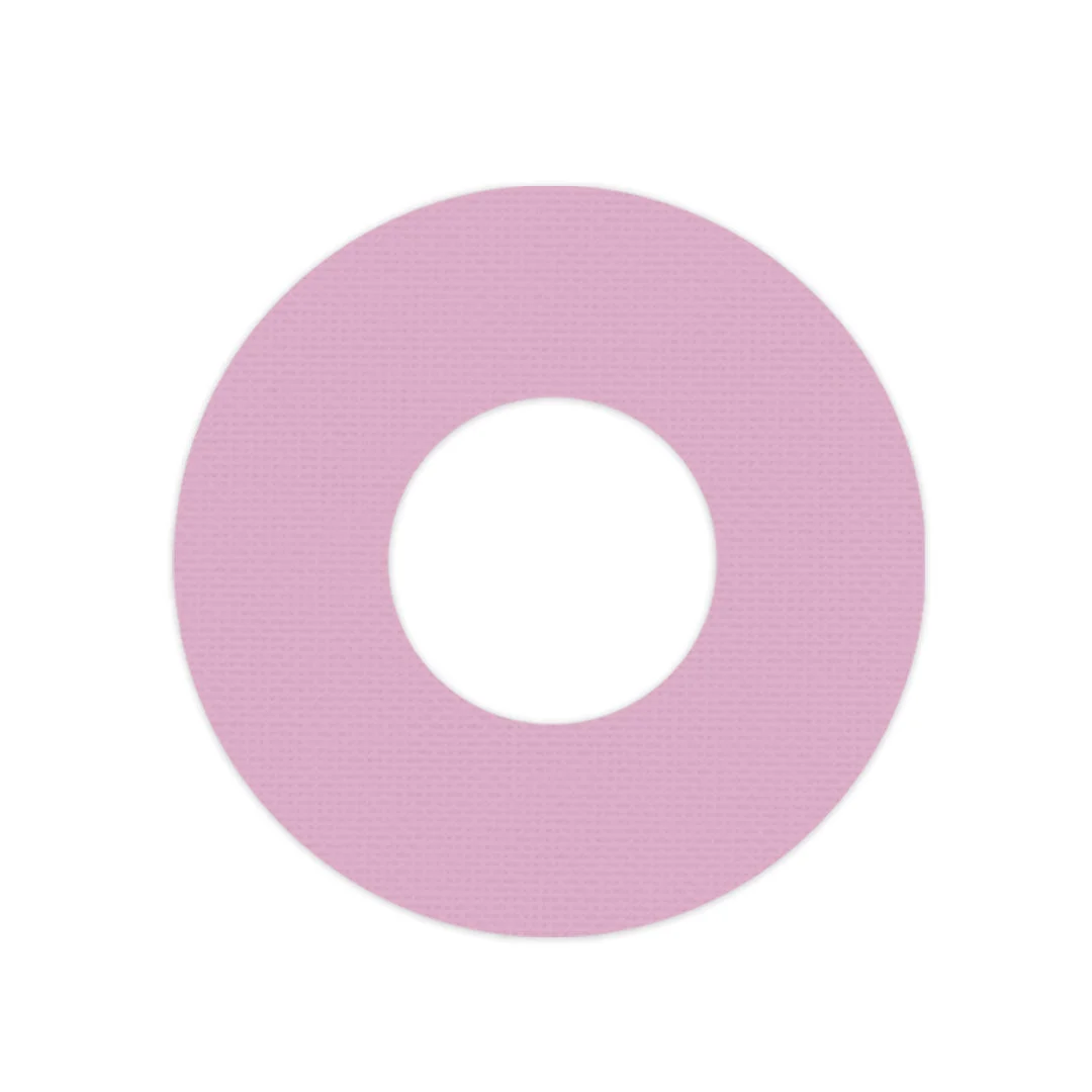 Solid Color Rose Freestyle Libre 2 Patch Tape - Pump Peelz