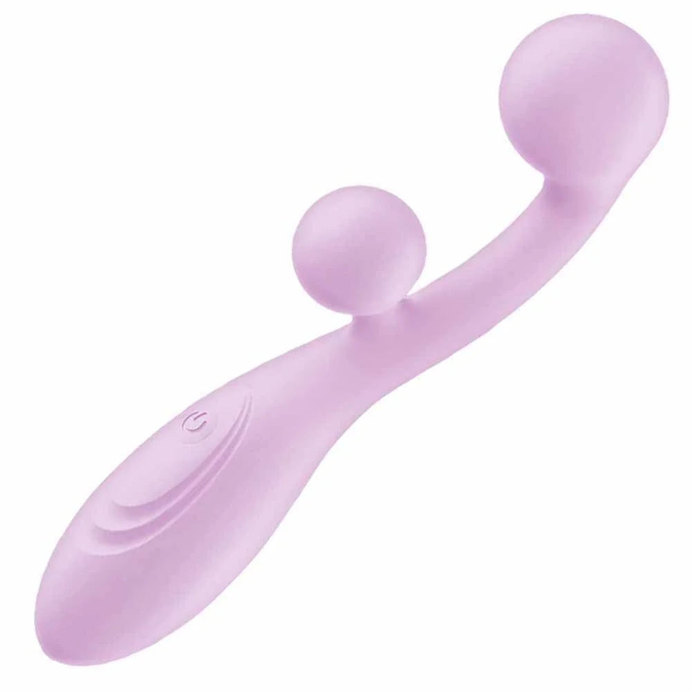 Sorbet Rechargeable Silicone Vibrating Massager, 7.25", Lavender