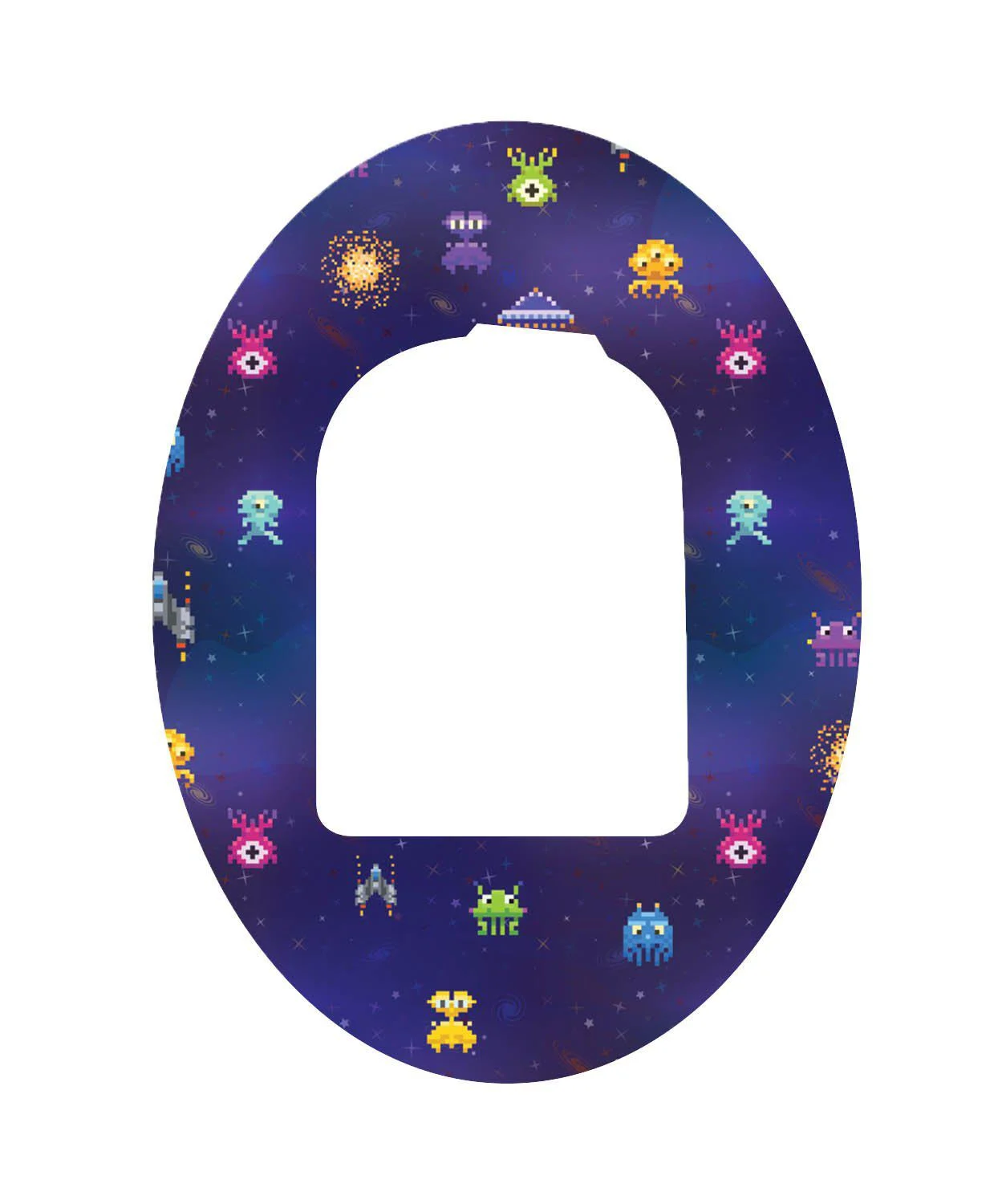 Space Invaders Pod Patch Tape - Pump Peelz