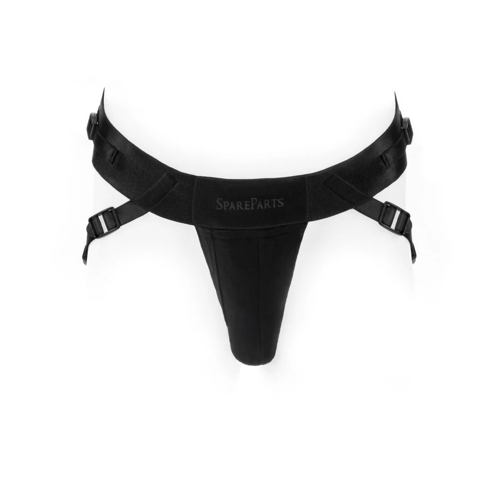 Spareparts Deuce Cover Underwear Harness Black (double Strap) Nylon